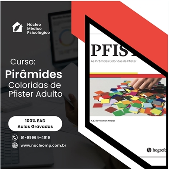 Curso Teste das Pirâmides Coloridas de Pfister  Adulto- 20h