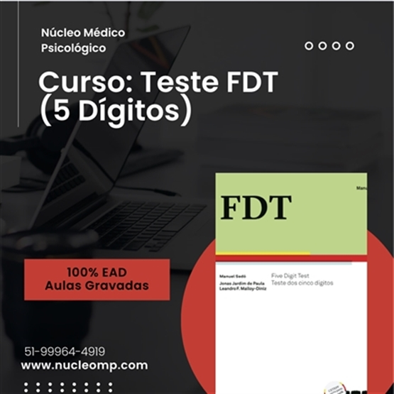 Curso Teste dos Cinco Dígitos FDT - 12h