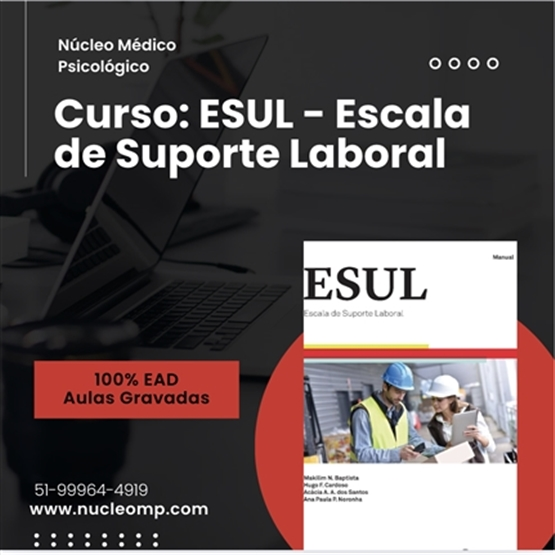 Curso Escala de Suporte Laboral ESUL - 6h