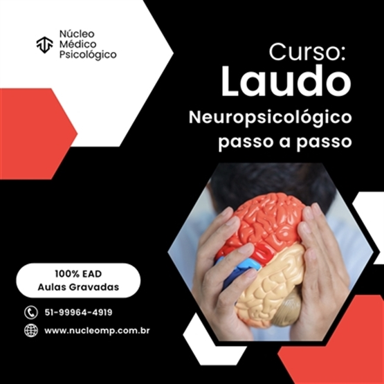 Curso Laudo Neuropsicológico  Passo a Passo (12h)