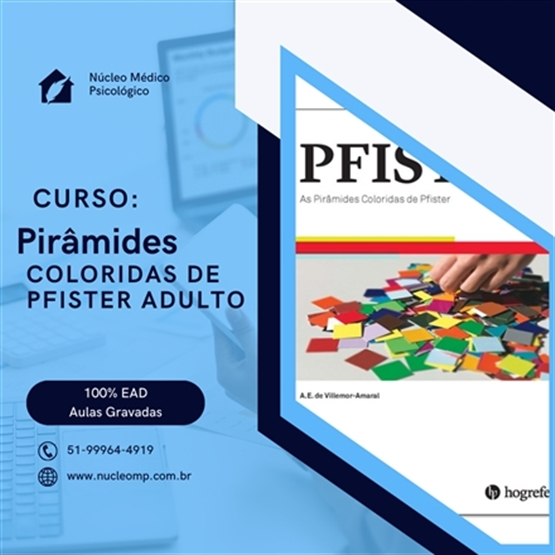 Curso Teste das Pirâmides Coloridas de Pfister  Adulto- 20h