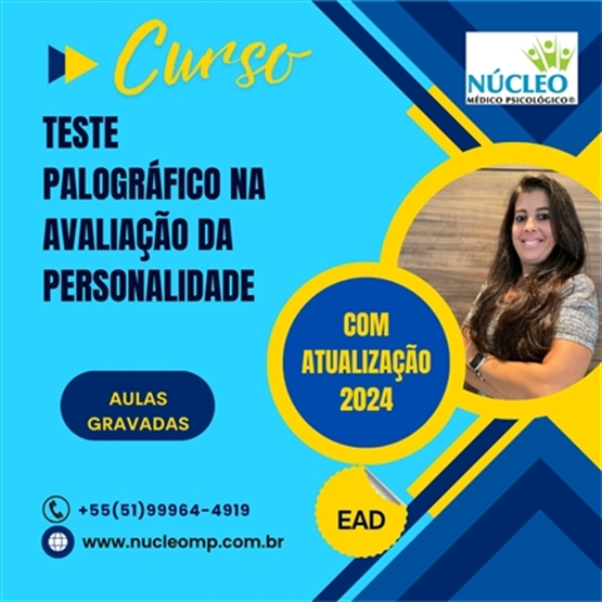 Curso Teste Palográfico na Avaliação da Personalidade