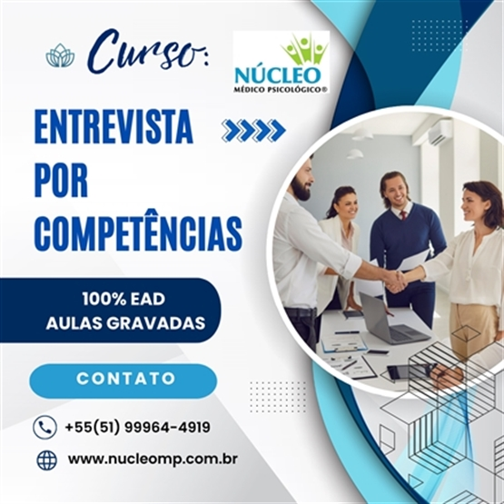 Curso Entrevista por Competências - 6h