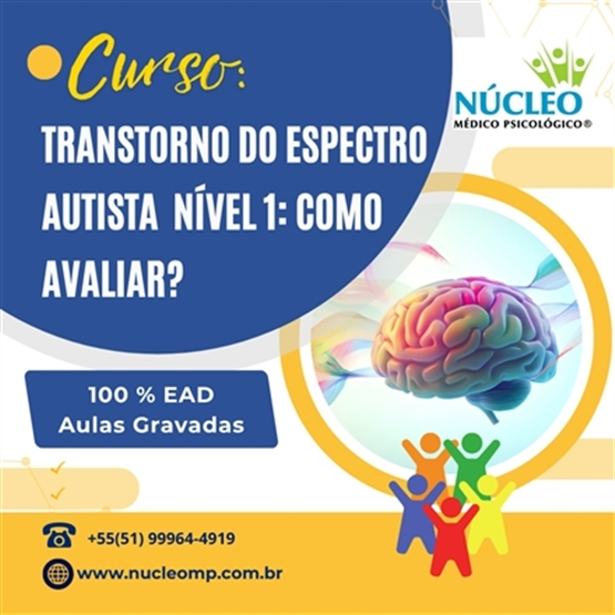 Curso Transtorno do Espectro Autista (TEA) Nível 1: como avaliar-20h