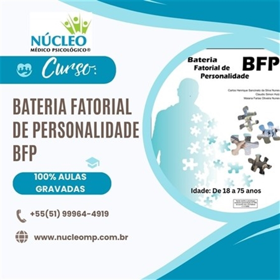 Curso Bateria Fatorial de Personalidade BFP