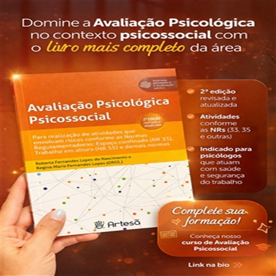 Livro: Avaliação Psicológica Psicossocial - Frete Grátis