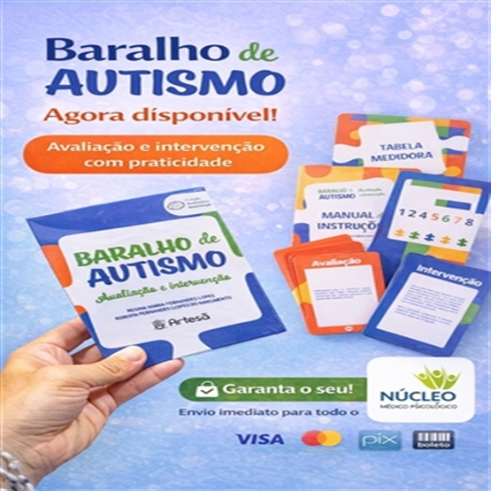 BARALHO DE AUTISMO - AVALIAÇÃO E INTERVENÇÃO - FRETE GRÁTIS