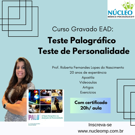 72º Curso: Teste Palográfico na Avaliação da Personalidade - Transmissão ao  Vivo